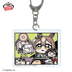 【サトノダイヤモンド)】ウマ娘 プリティーダービー アクリルプレートキーホルダー-大川ぶくぶわーるど-