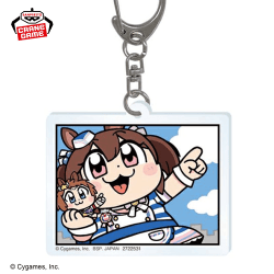 【ヒシアケボノ&ビコーペガサス】ウマ娘 プリティーダービー アクリルプレートキーホルダー-大川ぶくぶわーるど-
