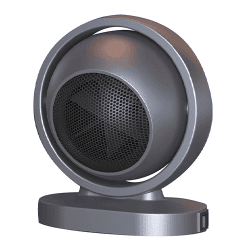 【ネイビー】Circle Type ファンヒーター