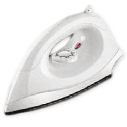 【ホワイト】コード付きハンディアイロン