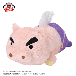クレヨンしんちゃん ぬいぐるみティッシュケース-ぶりぶりざえもん-