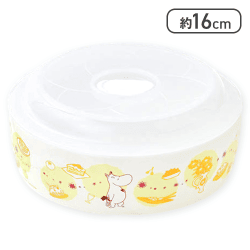 【イエロー】ムーミン ふた付きレンジ鉢