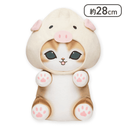 【豚まん】mofusand にゃんこ肉まんBIGぬいぐるみ