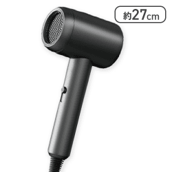【ブラック】軽量速乾ヘアドライヤー