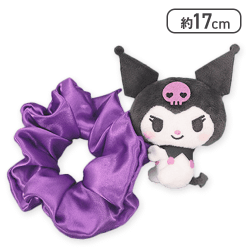 【パープル】クロミ ちょこきゅんシュシュ