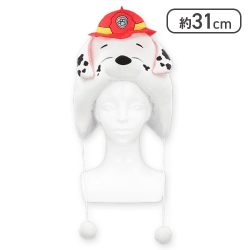 【にっこり】パウ・パトロール ぬいぐるみファンキャップ-マーシャル-