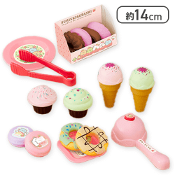 【ピンク】すみっコぐらし いちごフェア デザートセットおもちゃ