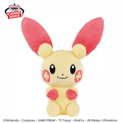 【プラスル】ポケットモンスター やさしいきもち ぬいぐるみ-プラスル・マイナン・パモ-