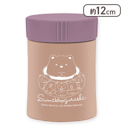 【ブラウン】すみっコぐらし おうちでくまカフェ 真空ステンレススープジャー