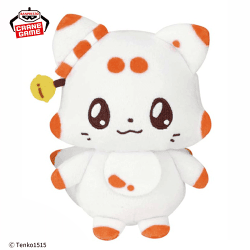 【てnこ】二尾の小狐てnこ いっしょにおすわりぬいぐるみ