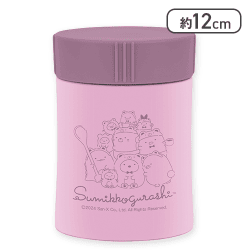 【ピンク】すみっコぐらし おうちでくまカフェ 真空ステンレススープジャー