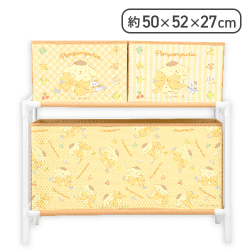 【ポムポムプリン】サンリオキャラクターズ ビッグリボン3ボックス付き収納ケース