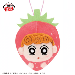 【ひまわり】クレヨンしんちゃん ぬいぐるみマスコット-デザートだいすきだゾ-