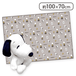 スヌーピー ぬいぐるみブランケット