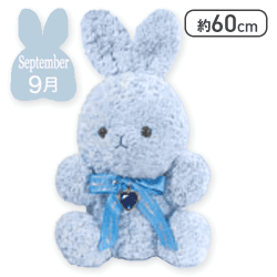 【サファイア(9月)】Happy Birthcolor Rabbit Roseboa BIG vol.2