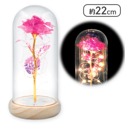 【ピンク】ドーム型フラワーランプ