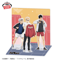 【月島蛍×黒鉄朗朗×木兎光太郎】ハイキュー!! アクリルジオラマ