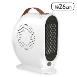 【ホワイト】フェアリーファンヒーター