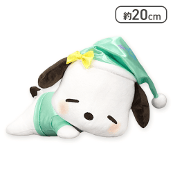 【グリーン】ポチャッコ ぽてっと寝そべりBIGぬいぐるみ