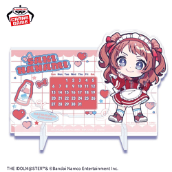 【花海咲季】学園アイドルマスター きゅるぽっぷん アクリル万年カレンダー