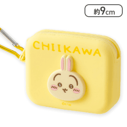 【うさぎ】ちいかわミニシリコンポーチ