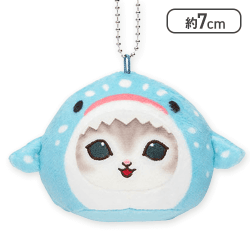 【ジンベイザメ】mofusand 海の生き物にゃんおかおマスコット