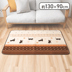 【ねこ柄】ルームマット
