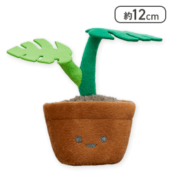 【モンステラ】FANS 観葉植物ミニぬいぐるみ