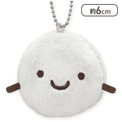 【ほこり】すみっコぐらし みにっコもちもちマカロンマスコットキーチェーン