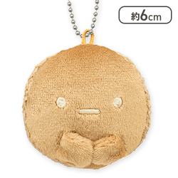 【たぴおか(ブラック)】すみっコぐらし みにっコもちもちマカロンマスコットキーチェーン