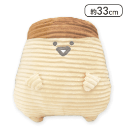 【プリンさん】お文具といっしょ コーデュロイぬいぐるみBIG