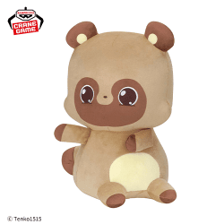 二尾の小狐てnこ めちゃもふぐっとぬいぐるみ-ハグするぽnきち-