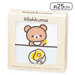【チャイロイコグマ】リラックマ NEW BASIC RILAKKUMA ギフトボックス入りミニタオル