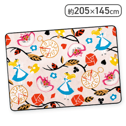 ふしぎの国のアリス 大きな毛布