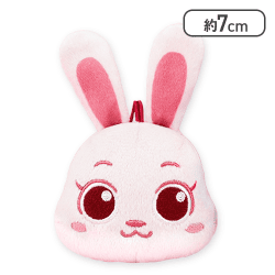 【モモ】BabyBus ゴムひも付きフェイスぬいぐるみ