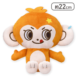 【ルッキー】ナルミヤキャラクターズ Mぬいぐるみ“べリエちゃん&ルッキー”