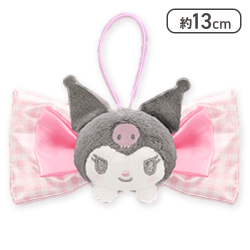 【ピンク】クロミ ぴょこきゅんカラフルリボン