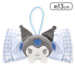 【ブルー】クロミ ぴょこきゅんカラフルリボン