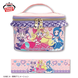 【ピンク】キミとアイドルプリキュア♪ フリル付きバニティバッグ