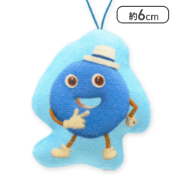 【青】BabyBus カラフルドーナツ プリントマスコット Part1