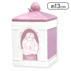 【ラプンツェル】ディズニープリンセス アンティーク風陶器小物入れ