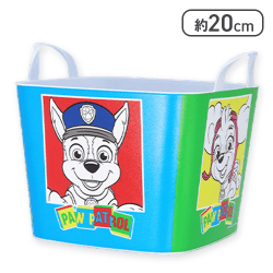 【Primary Color Block(白黒キャラ)】パウ・パトロール ミニバスケット