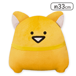 【ゼリーさん】お文具といっしょ ネコになりきりぬいぐるみBIG