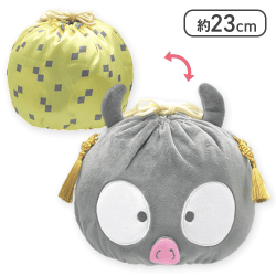 【Pちゃん】「らんま1/2」 プラチナムザッカリバーシブル巾着