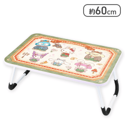 サンリオキャラクターズ もふ耳レトロロリヰタ折りたたみテーブル