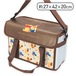 【ブラウン】くまのプーさん FUN DAY STORY 保冷バッグ