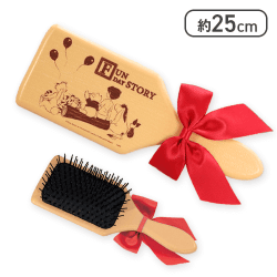 【レッド】くまのプーさん FUN DAY STORY パドルブラシ