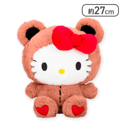 【ハローキティ】サンリオキャラクターズ BEARSドールBIGタイプ
