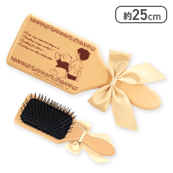 【ゴールド】くまのプーさん FUN DAY STORY パドルブラシ