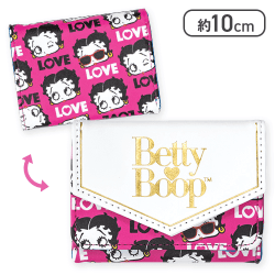 【ホワイト】ベティーブープミニウォレット